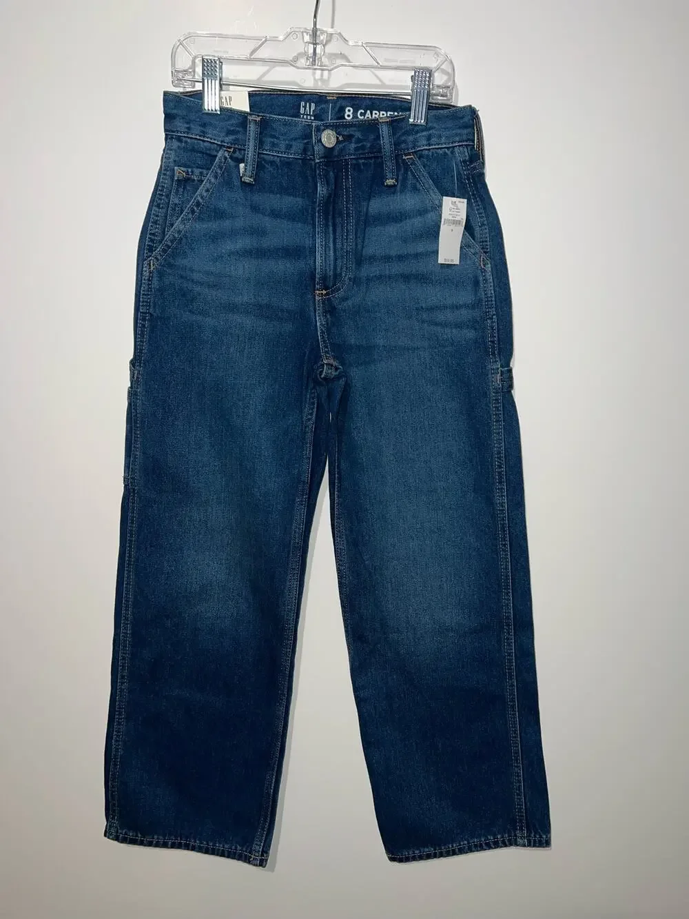 Gap kids carpenter blue jeans
